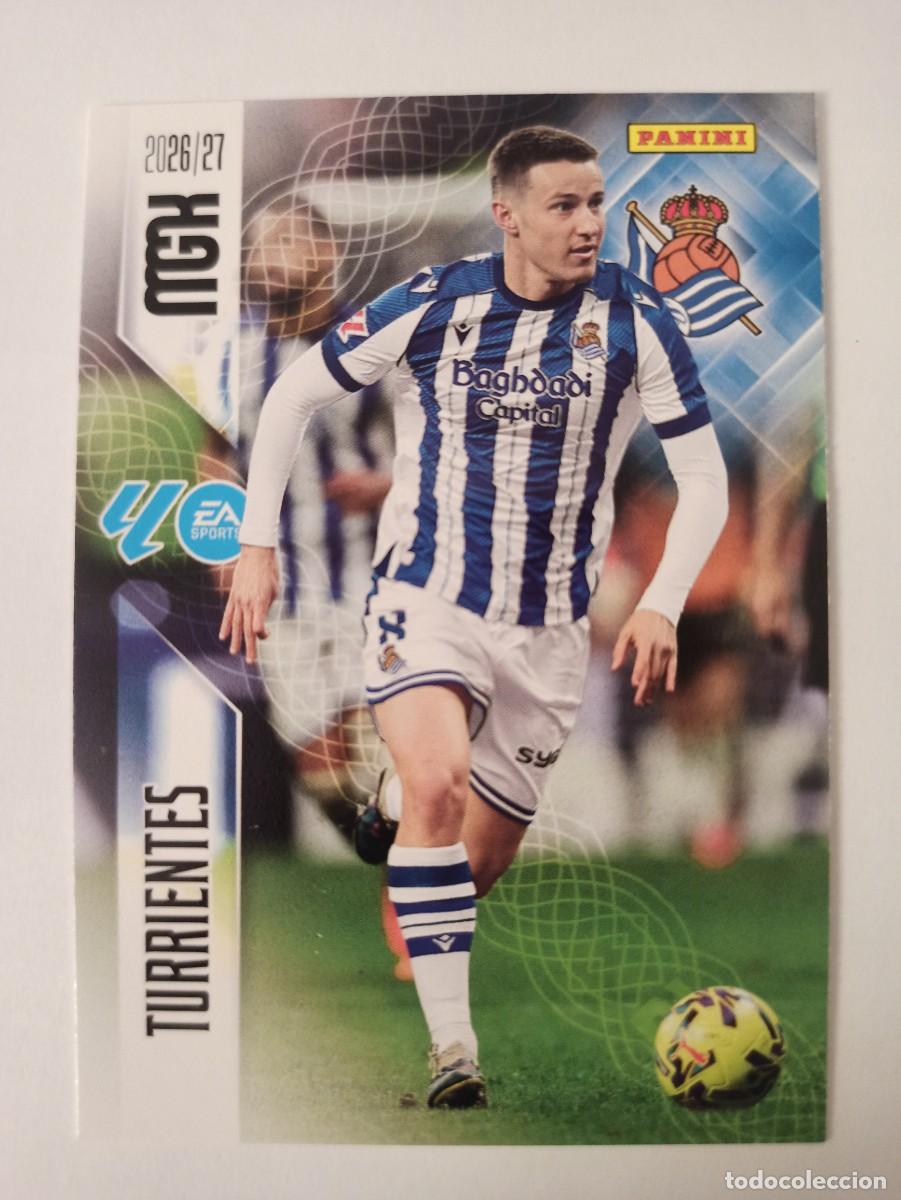 Football Stickers: Turrientes 316 - R. Sociedad - MEGACRACKS 2026 2027 - 26 27 - MGK - PANINI