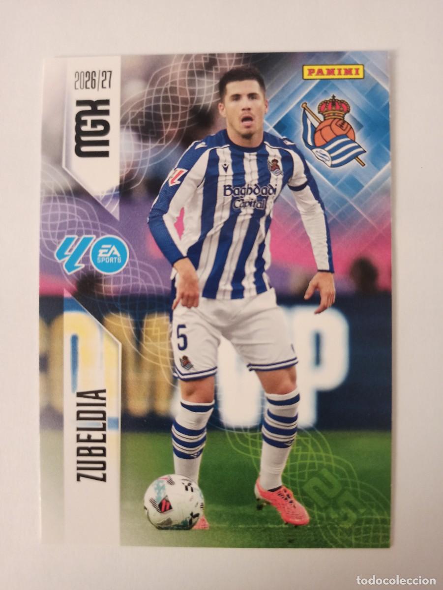 Fu&szlig;ball-Sticker: Zubeldia 312 - R. Sociedad - MEGACRACKS 2026 2027 - 26 27 - MGK - PANINI