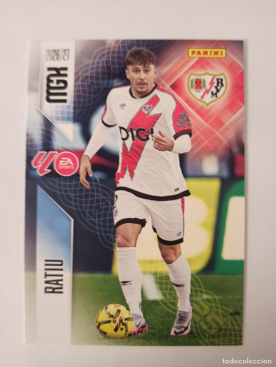 Cromos de f&uacute;tbol: Ratiu 292 - R. Vallecano - MEGACRACKS 2026 2027 - 26 27 - MGK - PANINI