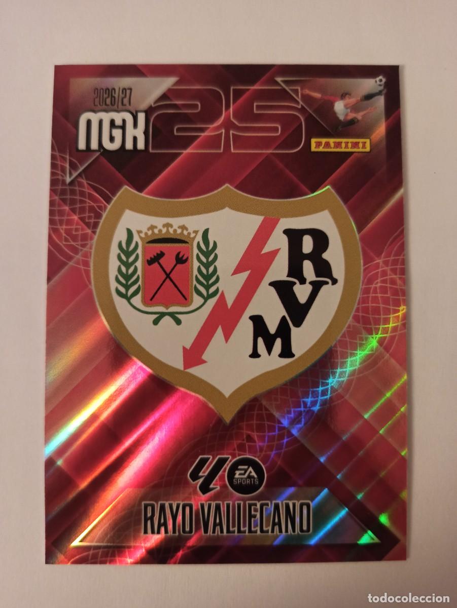 Cromos de Futebol: Escudo 289 - R. Vallecano - MEGACRACKS 2026 2027 - 26 27 - MGK - PANINI