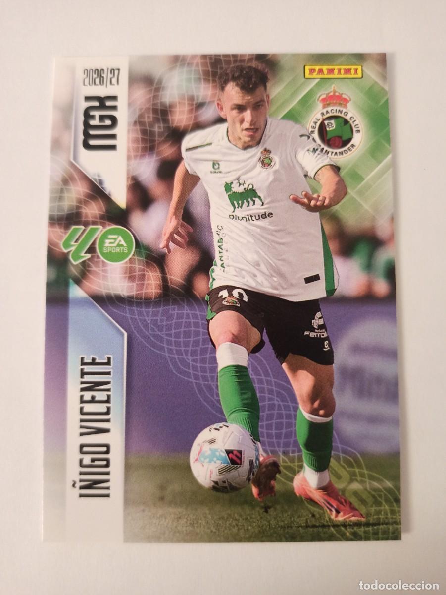 Cromos de Futebol: I&ntilde;igo Vicente 288 - Racing Santander - MEGACRACKS 2026 2027 - 26 27 - MGK - PANINI