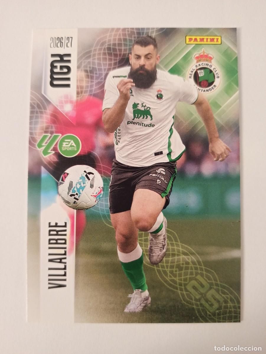 Cromos de Futebol: Villalibre 287 - Racing Santander - MEGACRACKS 2026 2027 - 26 27 - MGK - PANINI