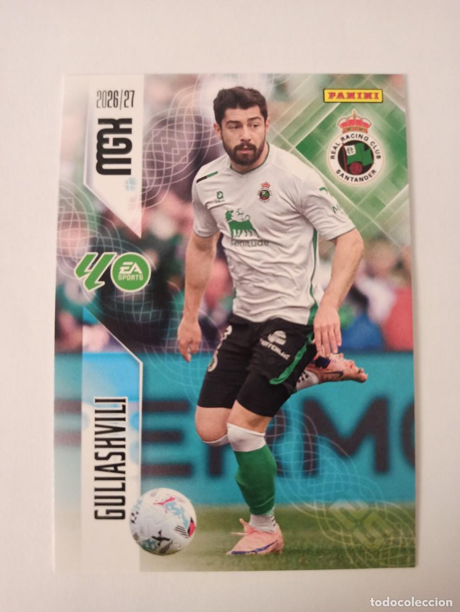 Cromos de Futebol: Guliashvili 286 - Racing Santander - MEGACRACKS 2026 2027 - 26 27 - MGK - PANINI