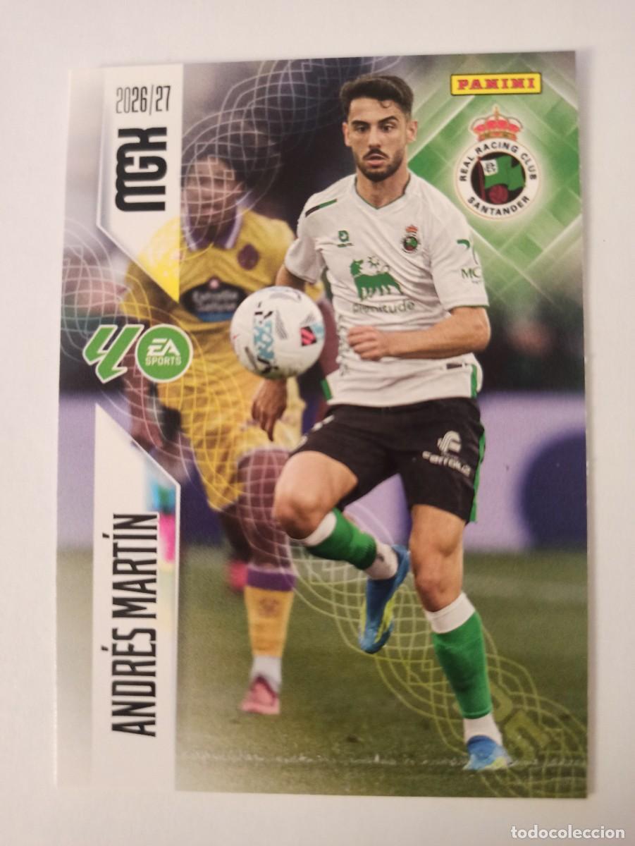 Cromos de Futebol: Andres Martin 285 - Racing Santander - MEGACRACKS 2026 2027 - 26 27 - MGK - PANINI