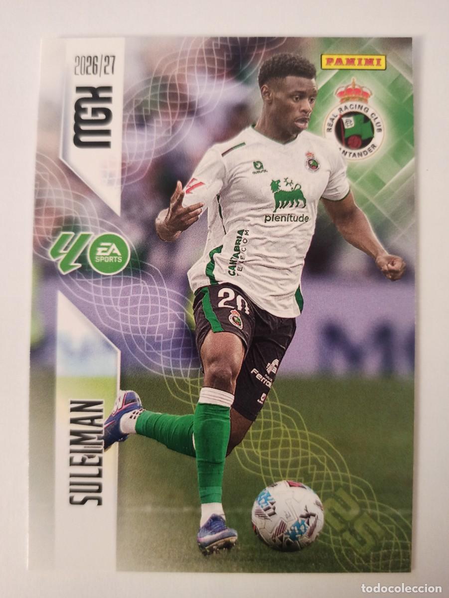 Cromos de Futebol: Suleiman 284 - Racing Santander - MEGACRACKS 2026 2027 - 26 27 - MGK - PANINI