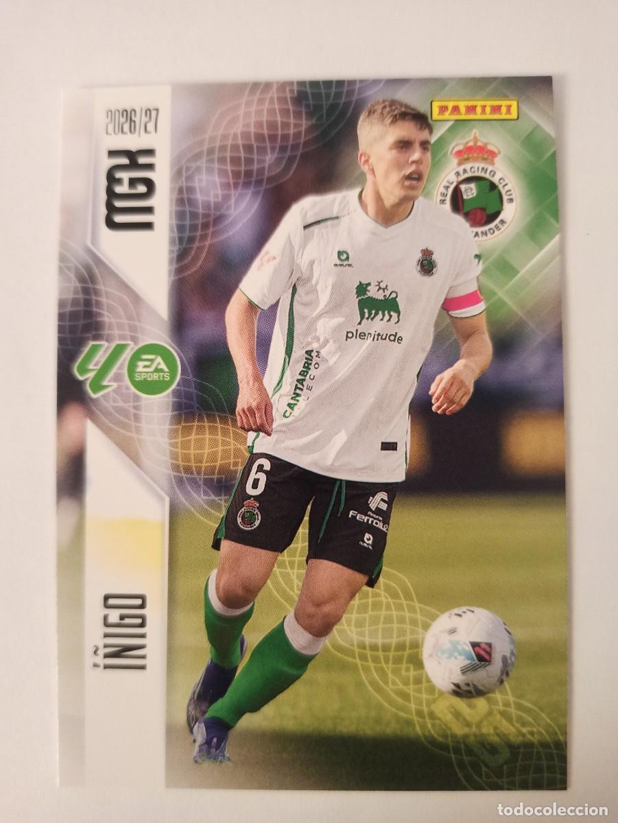 Cromos de f&uacute;tbol: I&ntilde;igo 282 - Racing Santander - MEGACRACKS 2026 2027 - 26 27 - MGK - PANINI
