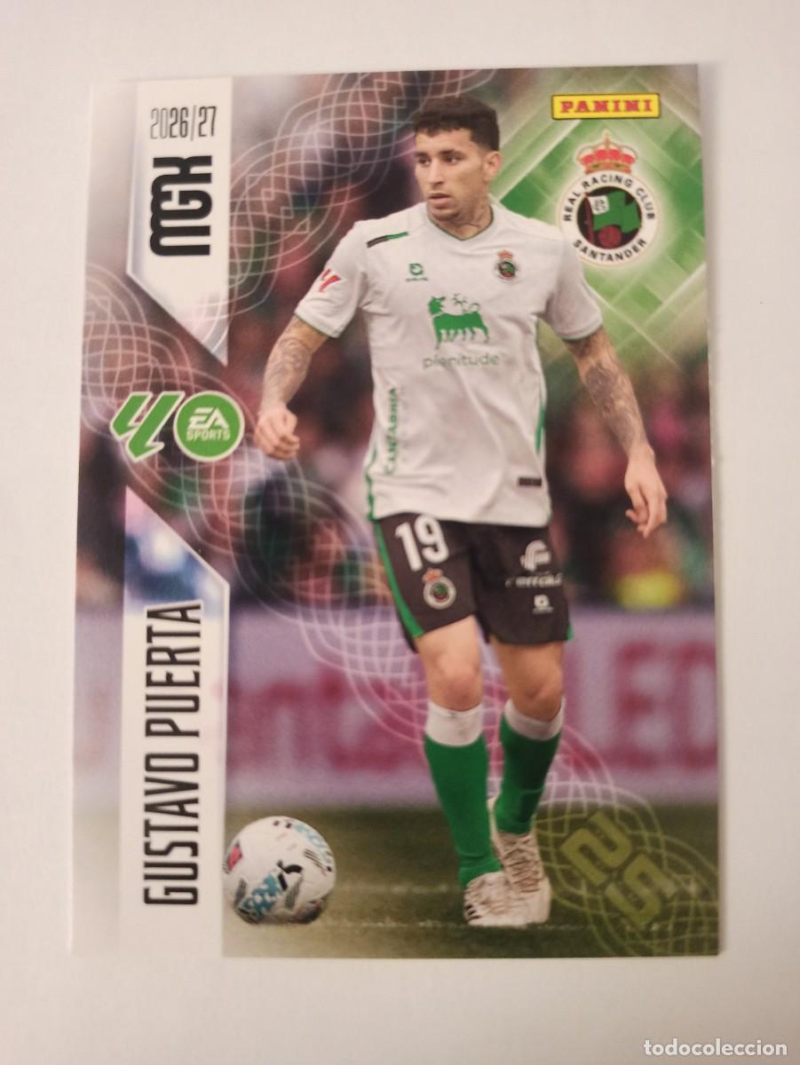Cromos de f&uacute;tbol: Gustavo Puertas 281 - Racing Santander - MEGACRACKS 2026 2027 - 26 27 - MGK - PANINI