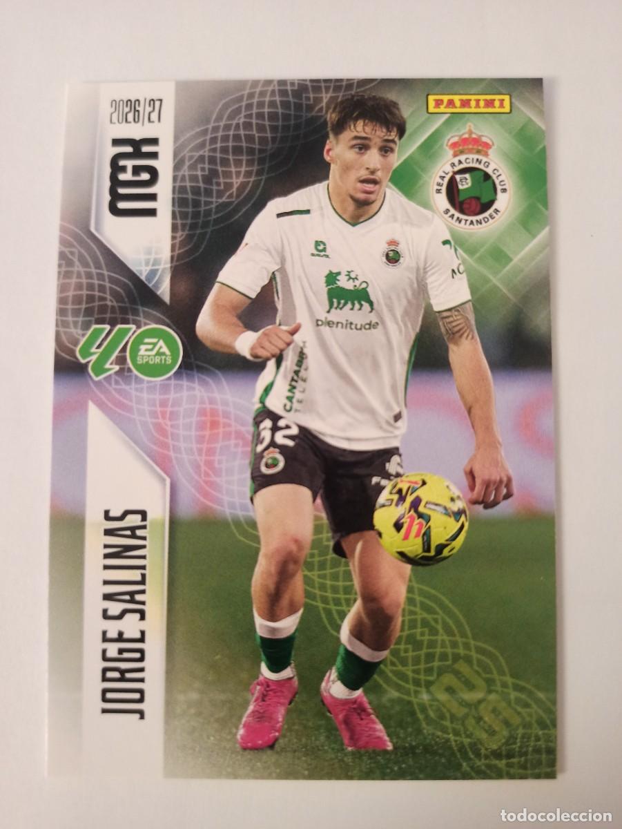 Fu&szlig;ball-Sticker: Jorge Salinas 279 - Racing Santander - MEGACRACKS 2026 2027 - 26 27 - MGK - PANINI