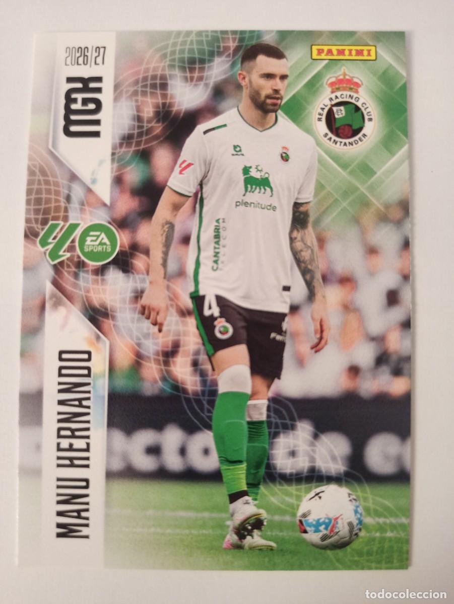 Fu&szlig;ball-Sticker: Manu Herrando 278 - Racing Santander - MEGACRACKS 2026 2027 - 26 27 - MGK - PANINI