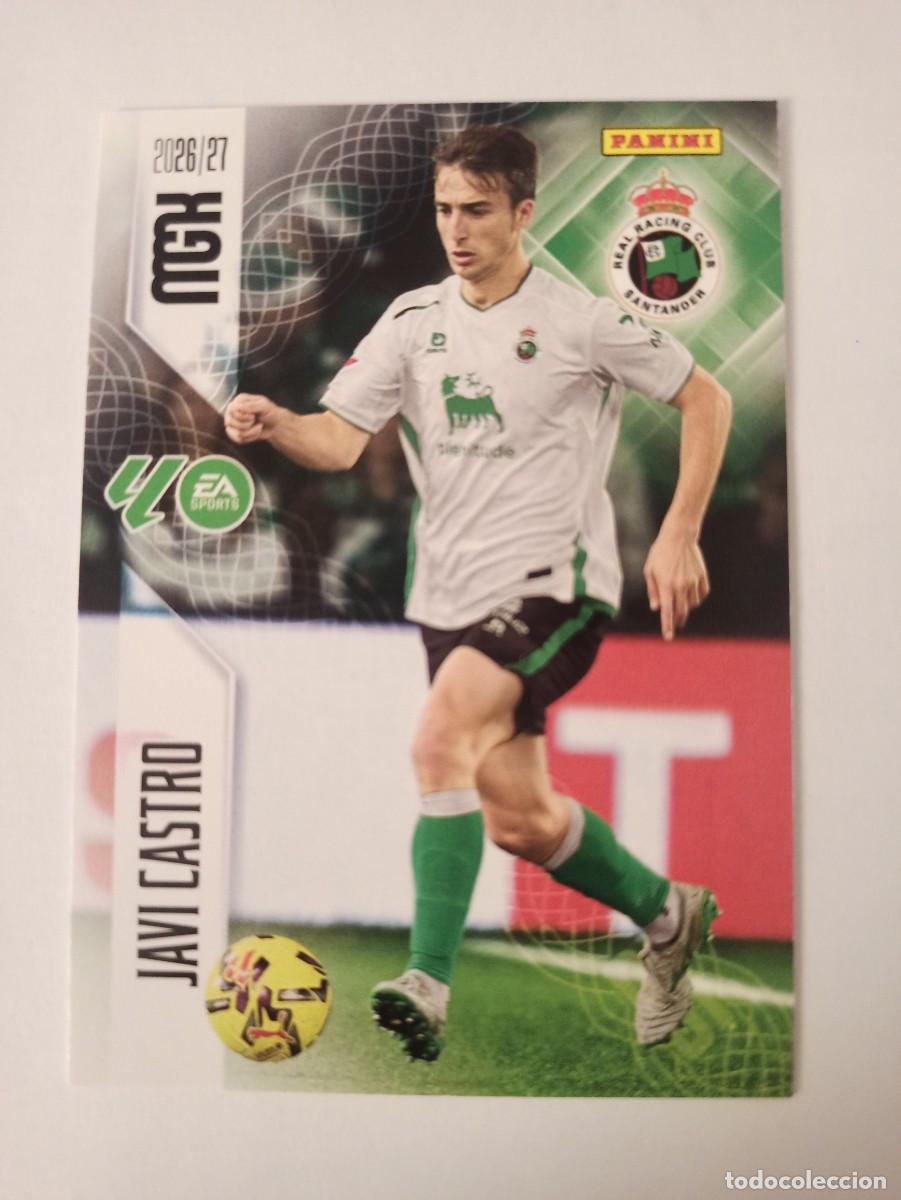 Fu&szlig;ball-Sticker: Javi Castro 277 - Racing Santander - MEGACRACKS 2026 2027 - 26 27 - MGK - PANINI