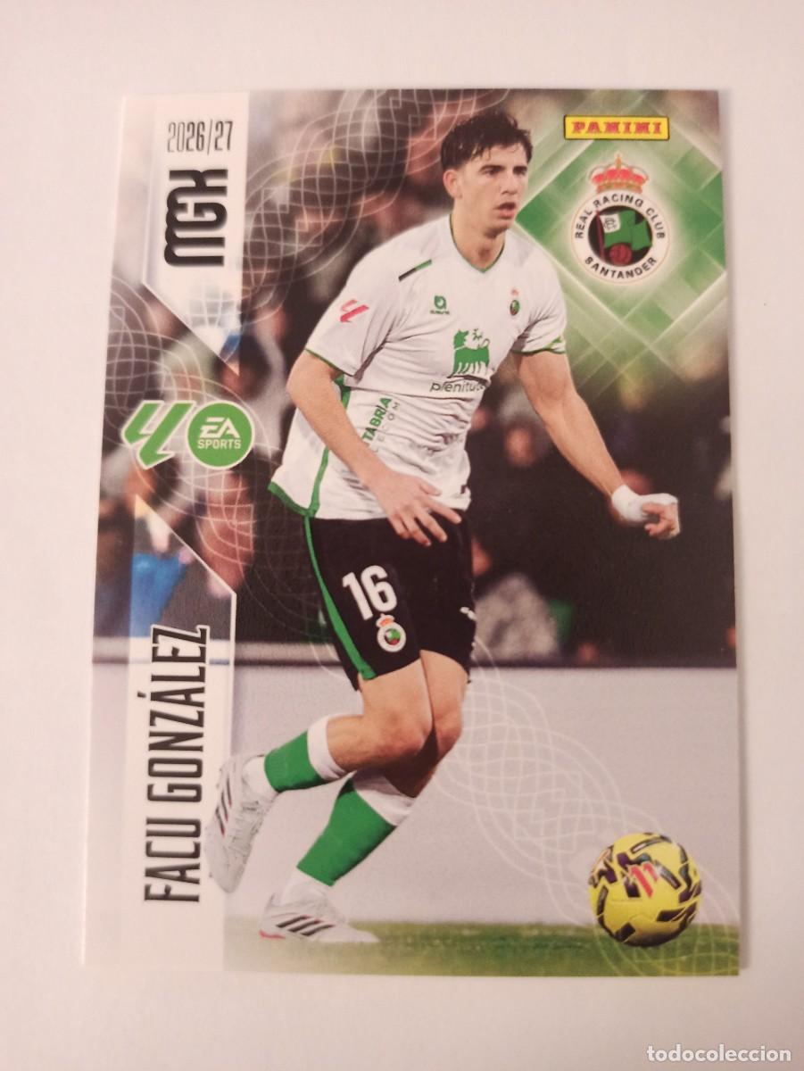 Fu&szlig;ball-Sticker: Facu Gonzalez 276 - Racing Santander - MEGACRACKS 2026 2027 - 26 27 - MGK - PANINI