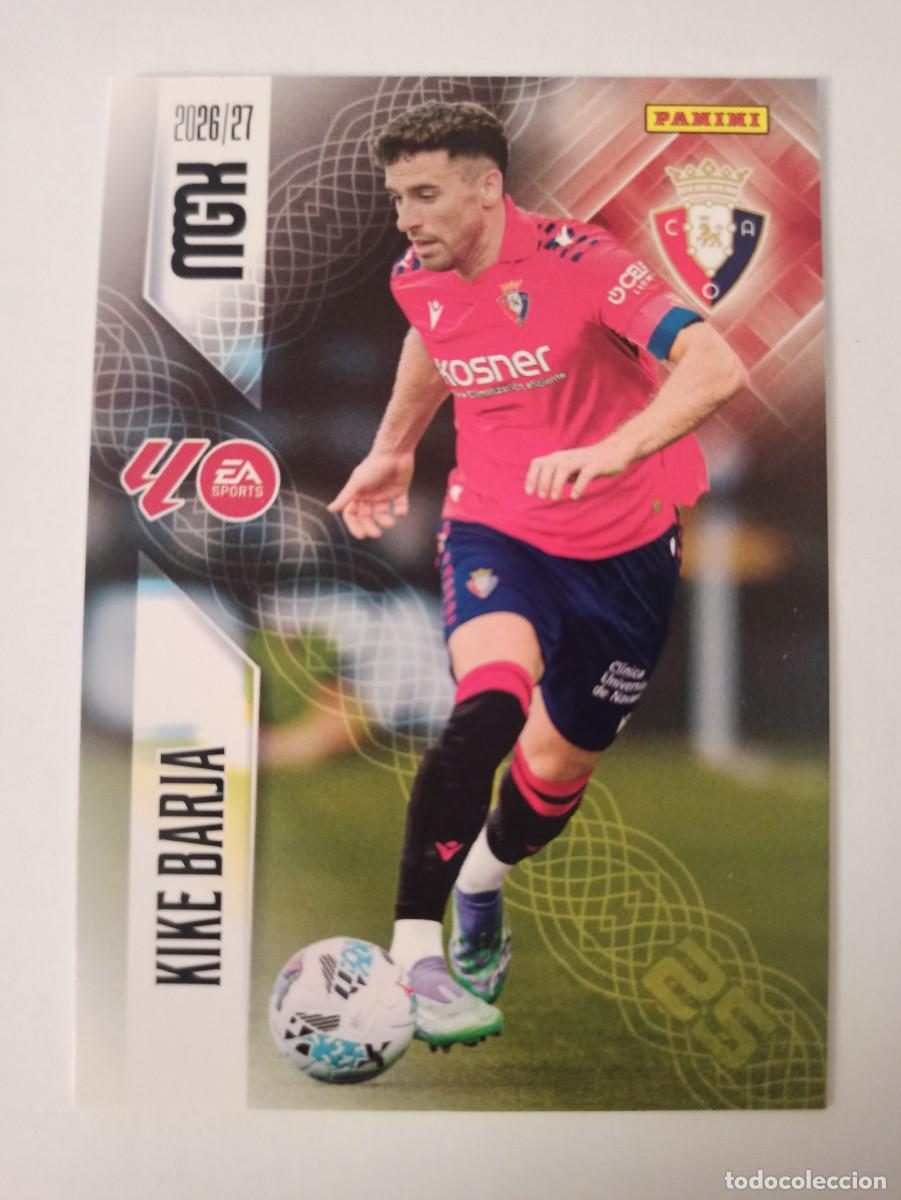 Football Stickers: Kike Barja 268 - Osasuna - MEGACRACKS 2026 2027 - 26 27 - MGK - PANINI