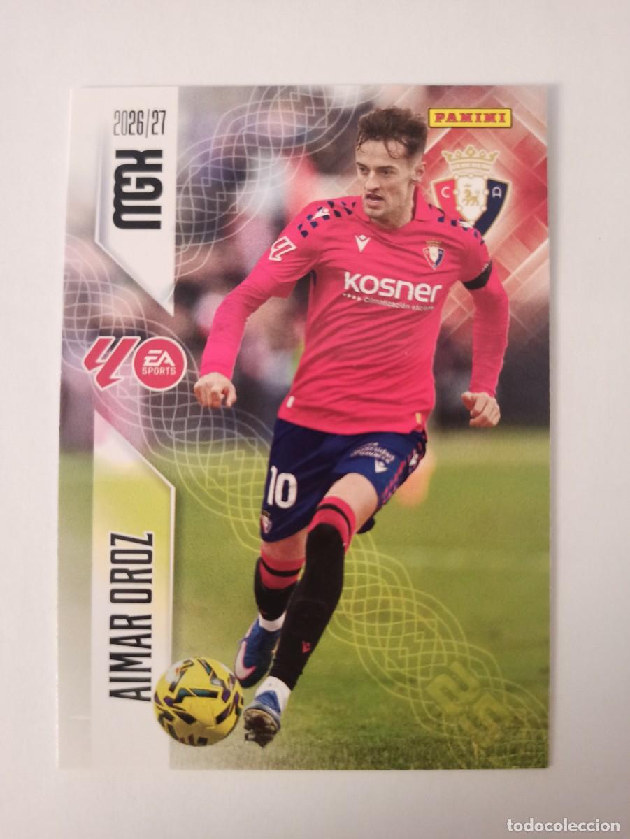 Football Stickers: Aimar Oroz 266 - Osasuna - MEGACRACKS 2026 2027 - 26 27 - MGK - PANINI