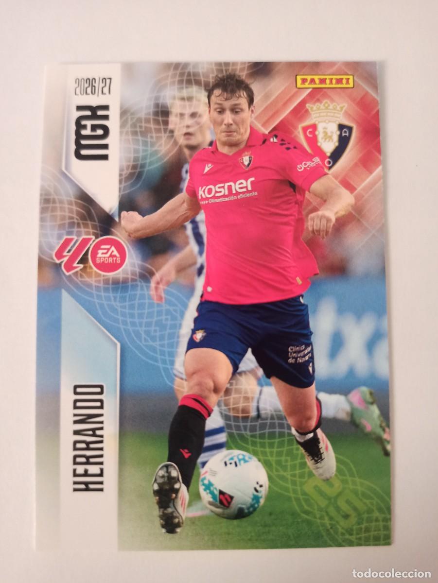 Cromos de Futebol: Herrando 259 - Osasuna - MEGACRACKS 2026 2027 - 26 27 - MGK - PANINI
