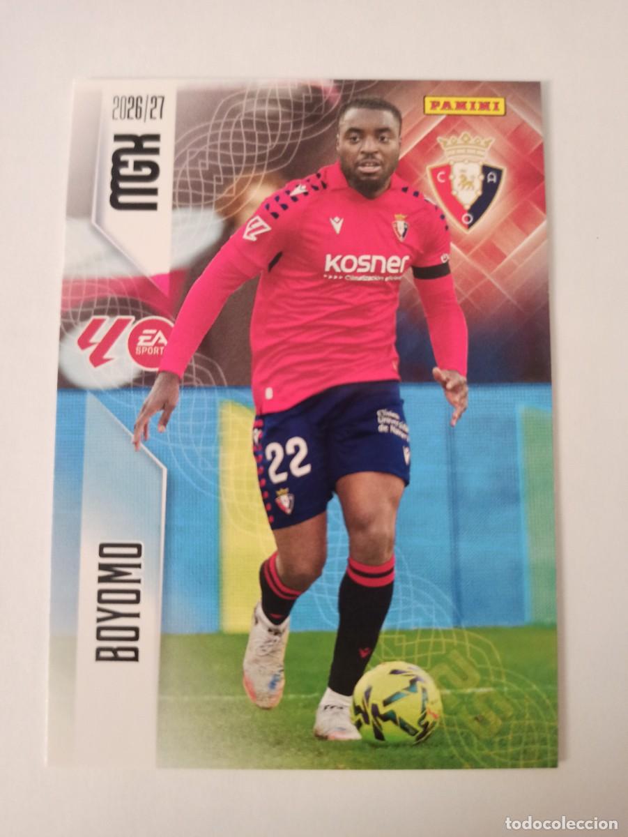 Cromos de Futebol: Boyomo 257 - Osasuna - MEGACRACKS 2026 2027 - 26 27 - MGK - PANINI