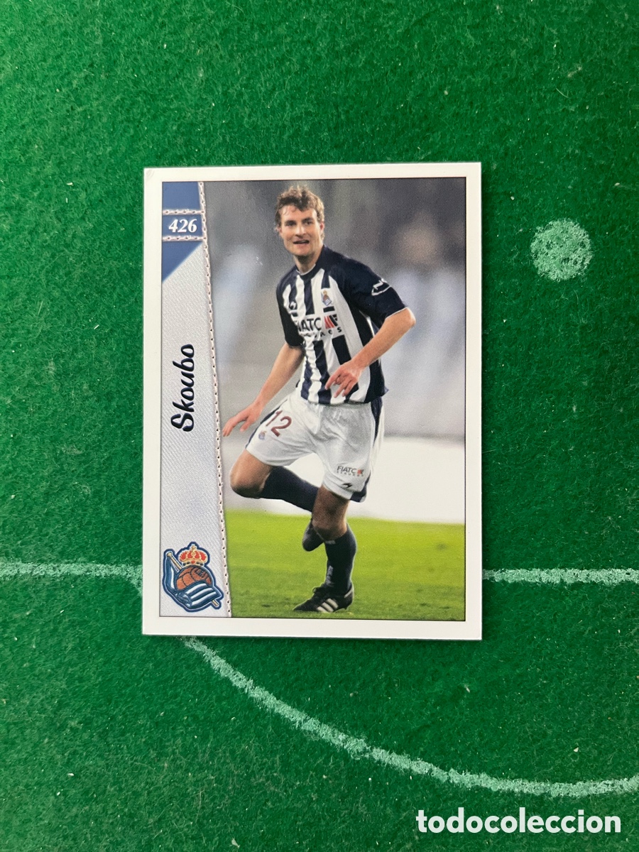 Cromos de f&uacute;tbol: 426 SKOUBO REAL SOCIEDAD LAS FICHAS DE LA LIGA 2006 2007 MUNDICROMO