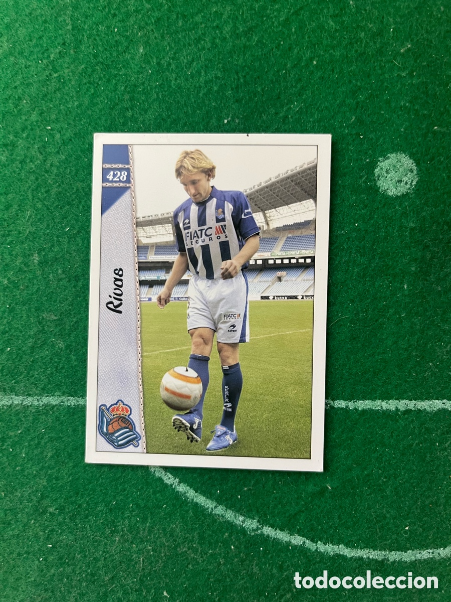 Cromos de f&uacute;tbol: 428 RIVAS REAL SOCIEDAD LAS FICHAS DE LA LIGA 2006 2007 MUNDICROMO