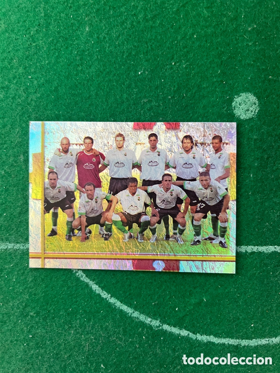 Football Stickers: 435 RACING DE SANTANDER LAS FICHAS DE LA LIGA 2006 2007 MUNDICROMO ALINEACI&Oacute;N