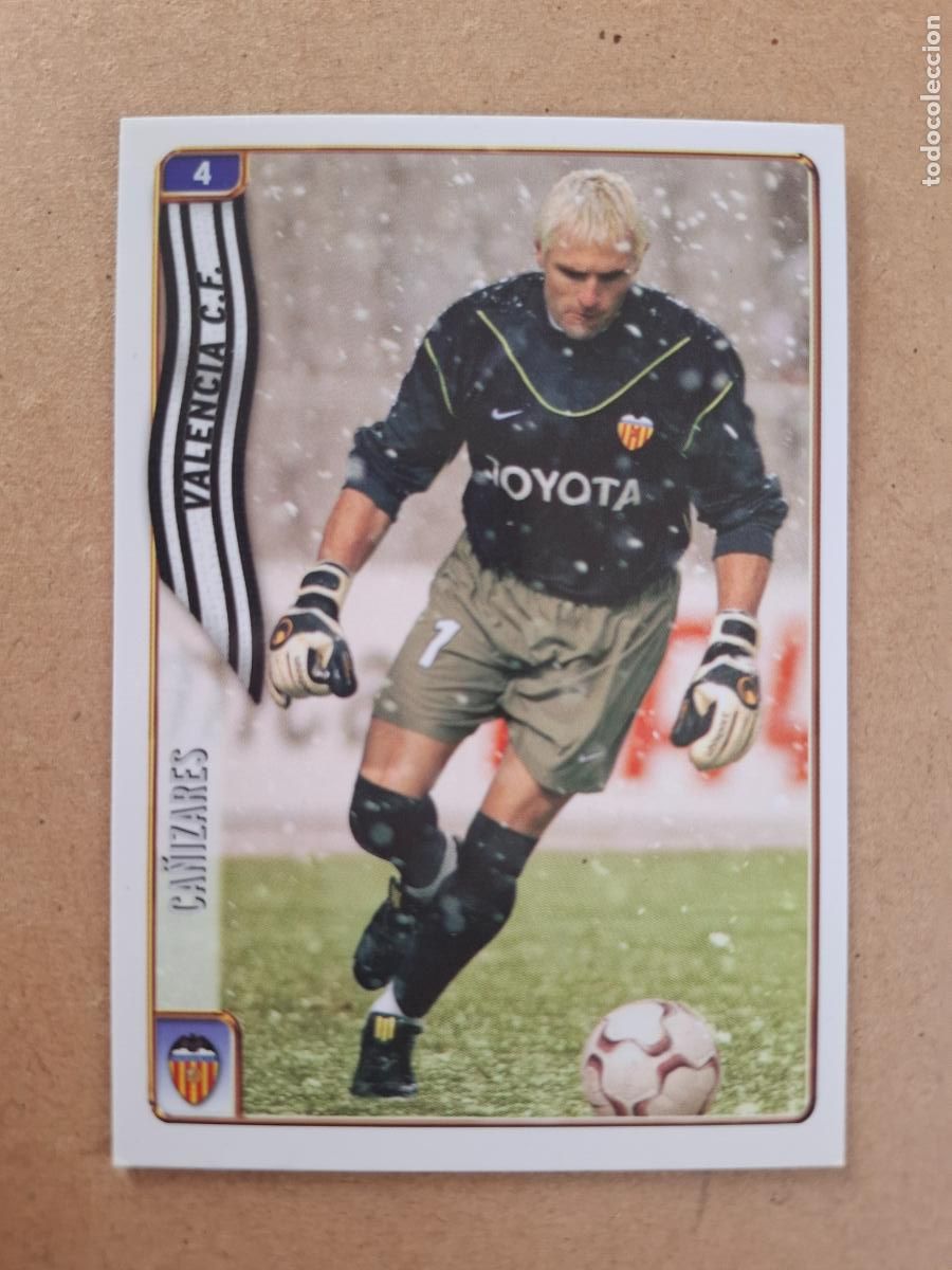 Cromos de f&uacute;tbol: MUNDICROMO 2004 2005 04 05 - 4 CA&Ntilde;IZARES - VALENCIA CF