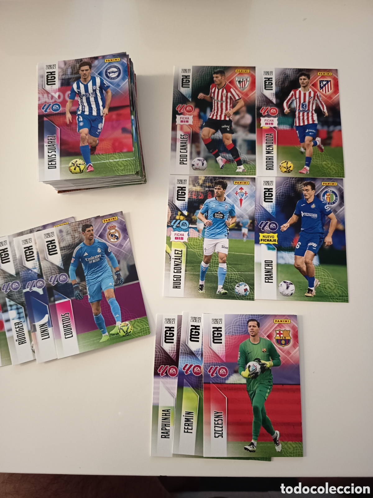 Cromos de f&uacute;tbol: Lote para sergio megacracks