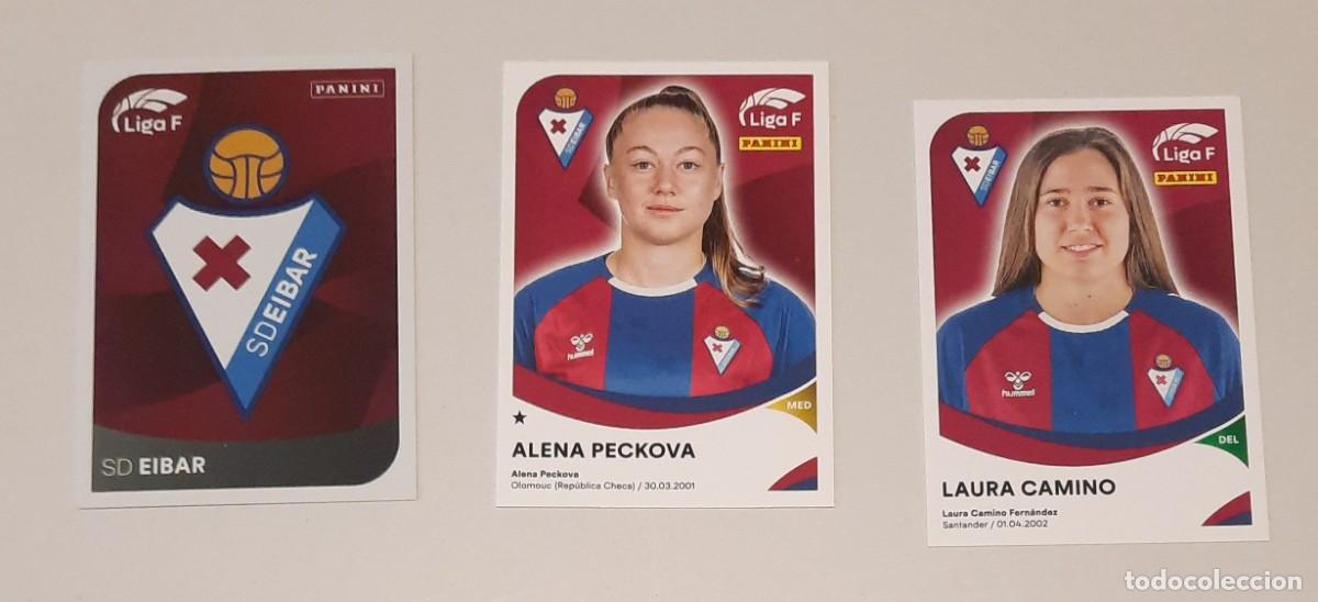 Cromos de f&uacute;tbol: 8 unid Liga Femenina F, SD Eibar 2024