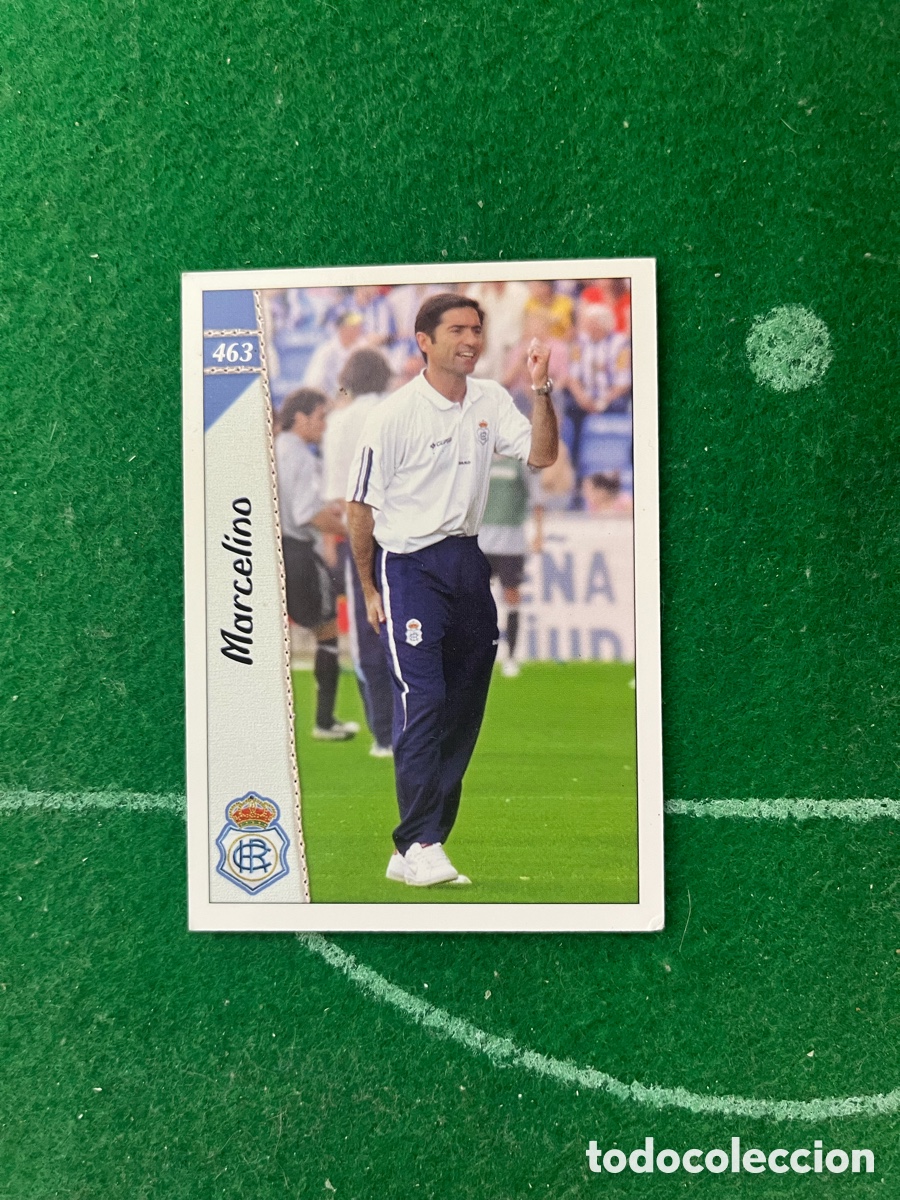Cromos de f&uacute;tbol: 463 MARCELINO RECREATIVO DE HUELVA LAS FICHAS DE LA LIGA 2006 2007 MUNDICROMO ENTRENADOR
