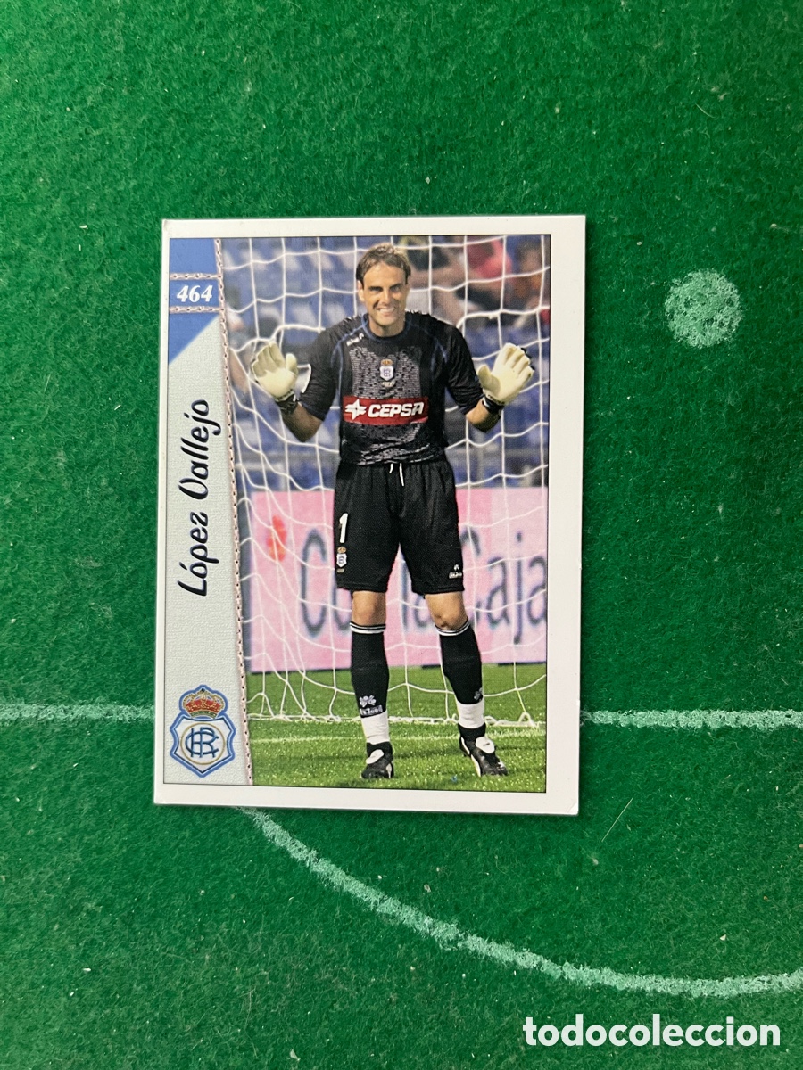 Cromos de f&uacute;tbol: 464 L&Oacute;PEZ VALLEJO RECREATIVO DE HUELVA LAS FICHAS DE LA LIGA 2006 2007 MUNDICROMO