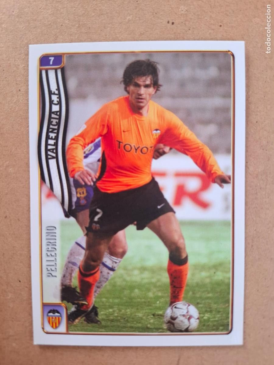 Cromos de f&uacute;tbol: MUNDICROMO 2004 2005 04 05 - 7 PELLEGRINO - VALENCIA CF