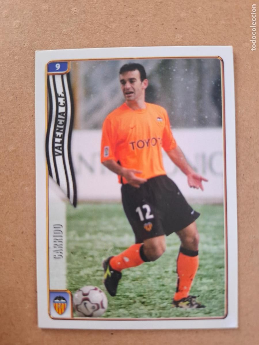 Cromos de f&uacute;tbol: MUNDICROMO 2004 2005 04 05 - 9 GARRIDO ( BAJA ) - VALENCIA CF