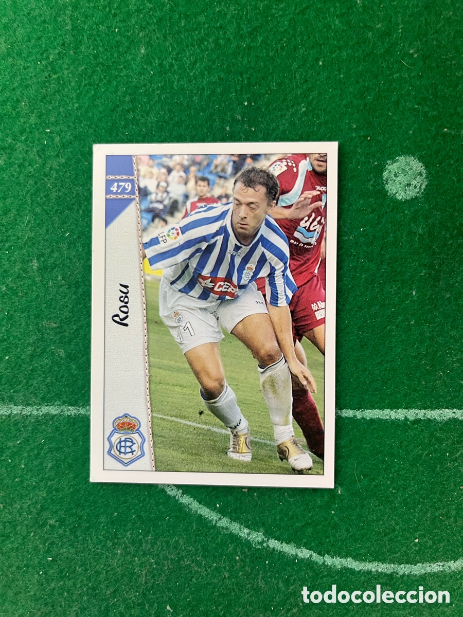 Cromos de f&uacute;tbol: 479 ROSU RECREATIVO DE HUELVA LAS FICHAS DE LA LIGA 2006 2007 MUNDICROMO