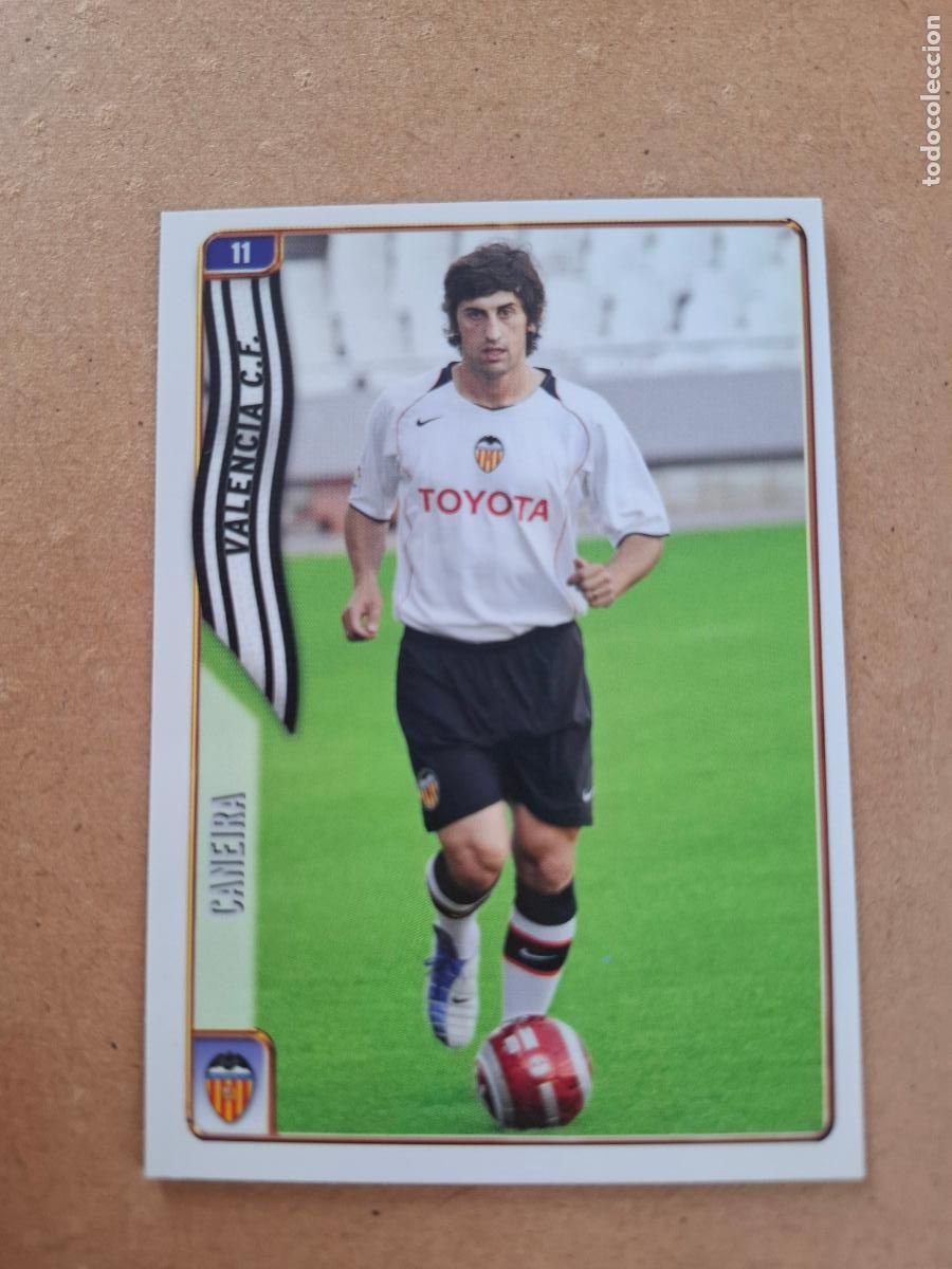 Cromos de f&uacute;tbol: MUNDICROMO 2004 2005 04 05 - 11 CANEIRA - VALENCIA CF
