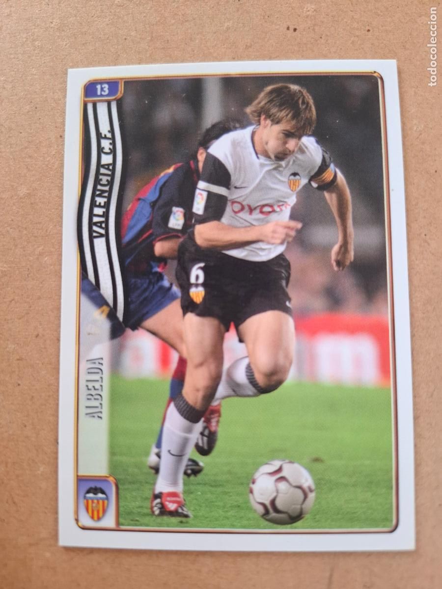 Cromos de f&uacute;tbol: MUNDICROMO 2004 2005 04 05 - 13 ALBELDA - VALENCIA CF