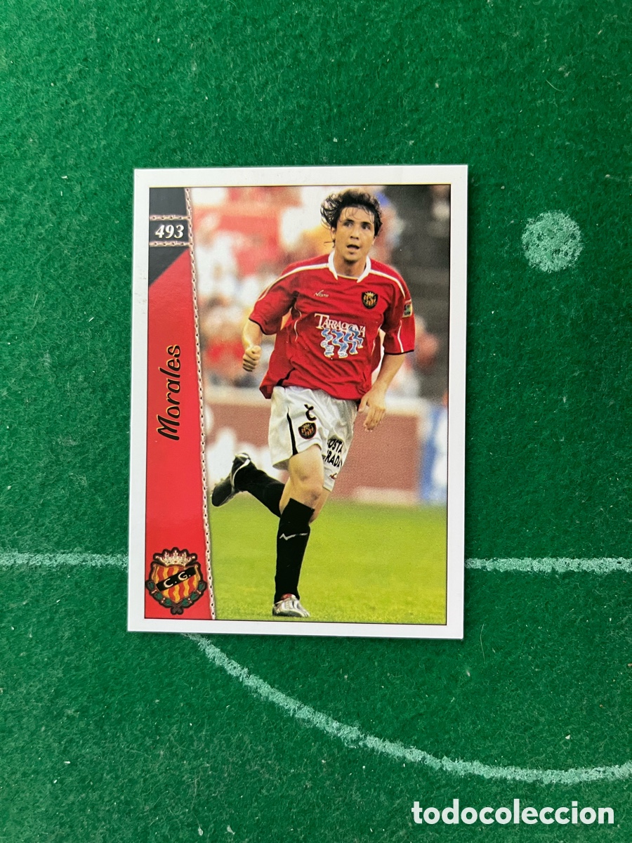Cromos de f&uacute;tbol: 493 MORALES GIMNASTIC DE TARRAGONA LAS FICHAS DE LA LIGA 2006 2007 MUNDICROMO