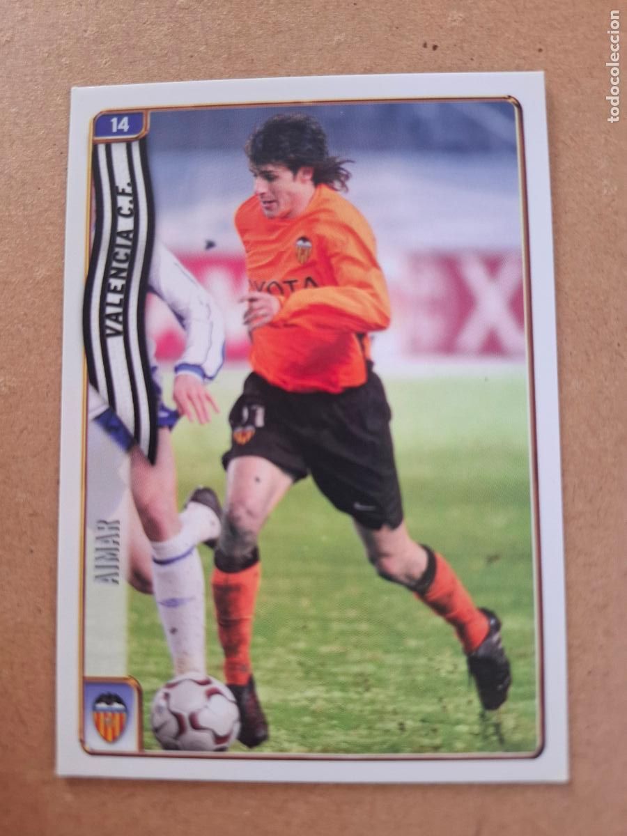 Cromos de f&uacute;tbol: MUNDICROMO 2004 2005 04 05 - 14 AIMAR - VALENCIA CF
