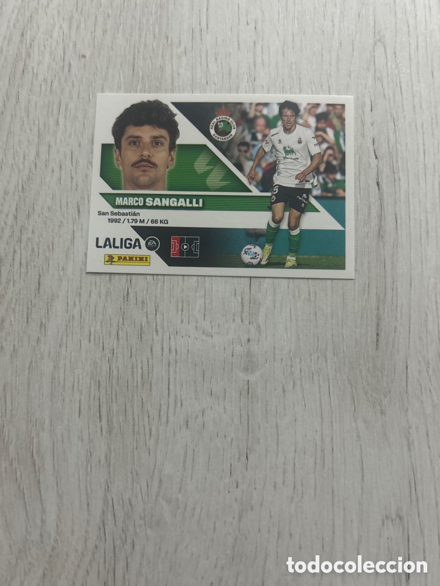 Cromos de f&uacute;tbol: Sangalli 6 Racing Liga Este 2026/27 26-27 Panini