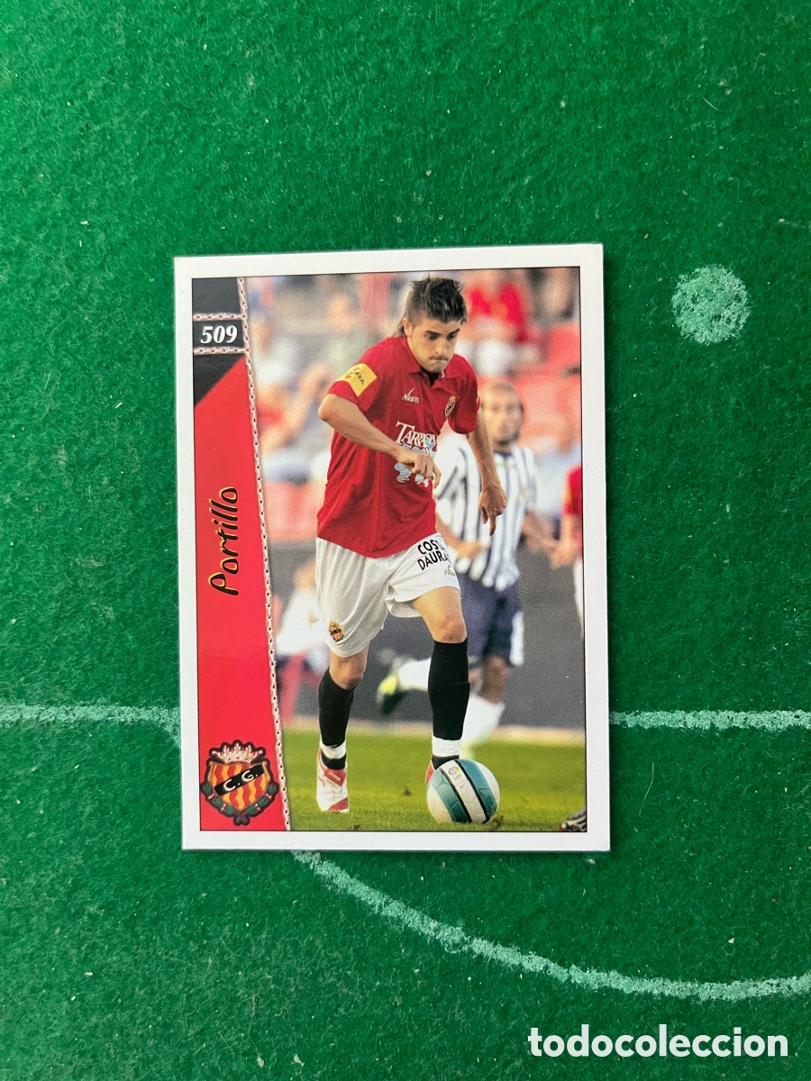 Cromos de f&uacute;tbol: 509 PORTILLO GIMNASTIC DE TARRAGONA LAS FICHAS DE LA LIGA 2006 2007 MUNDICROMO