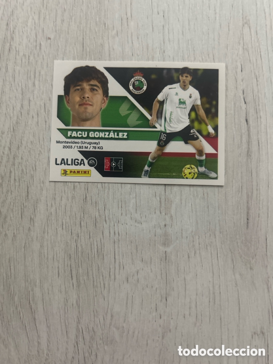Cromos de f&uacute;tbol: Facu Gonz&aacute;lez 7 Racing Liga Este 2026/27 26-27 Panini