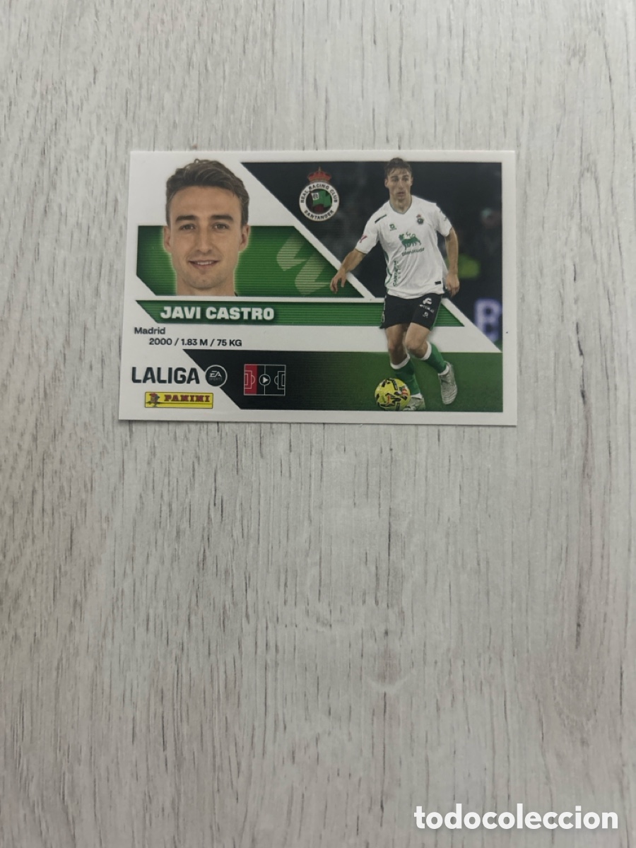 Cromos de f&uacute;tbol: Javi Castro 8 Racing Liga Este 2026/27 26-27 Panini