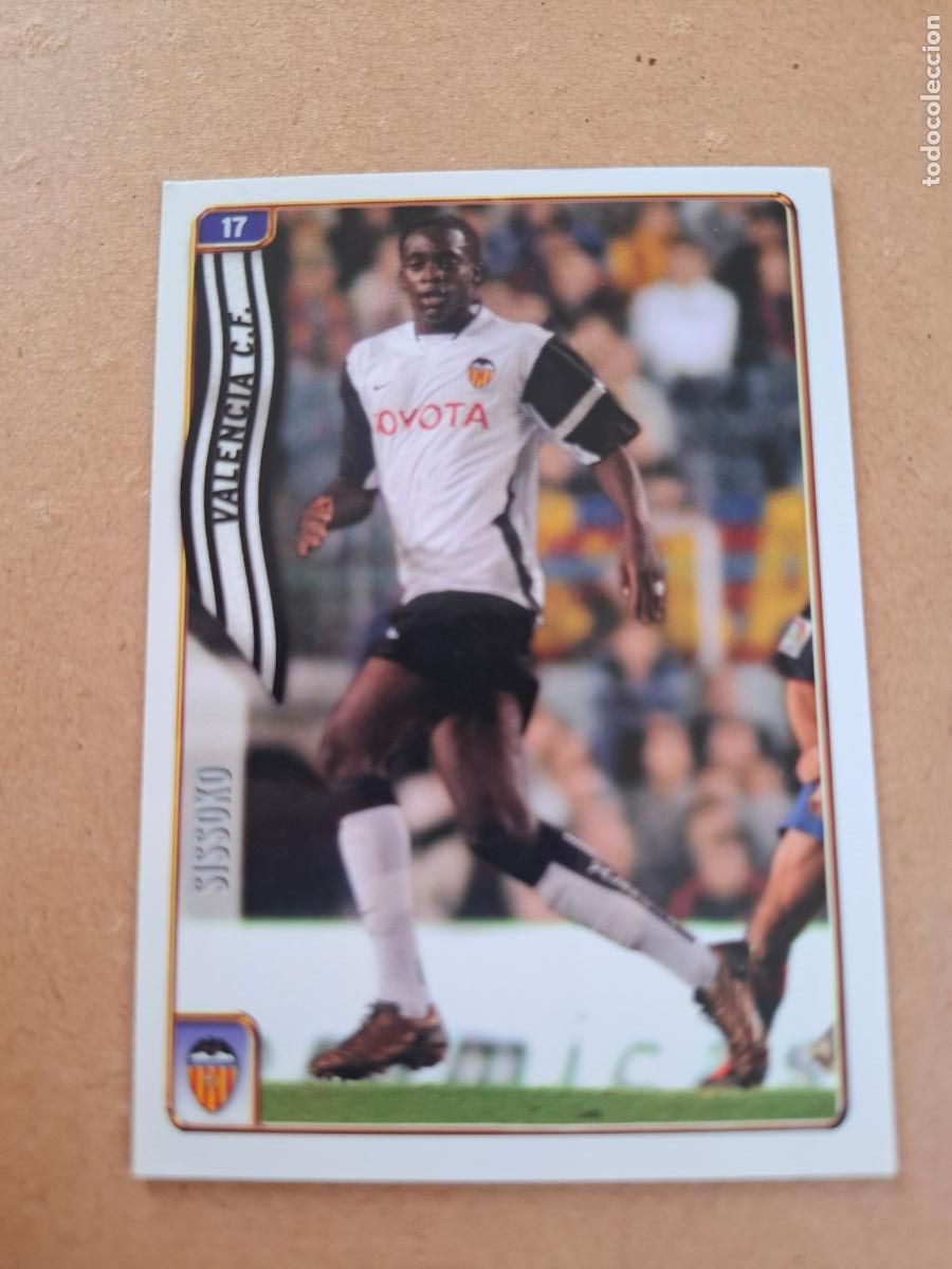 Cromos de f&uacute;tbol: MUNDICROMO 2004 2005 04 05 - 17 SISSOKO ( ERROR ) - VALENCIA CF