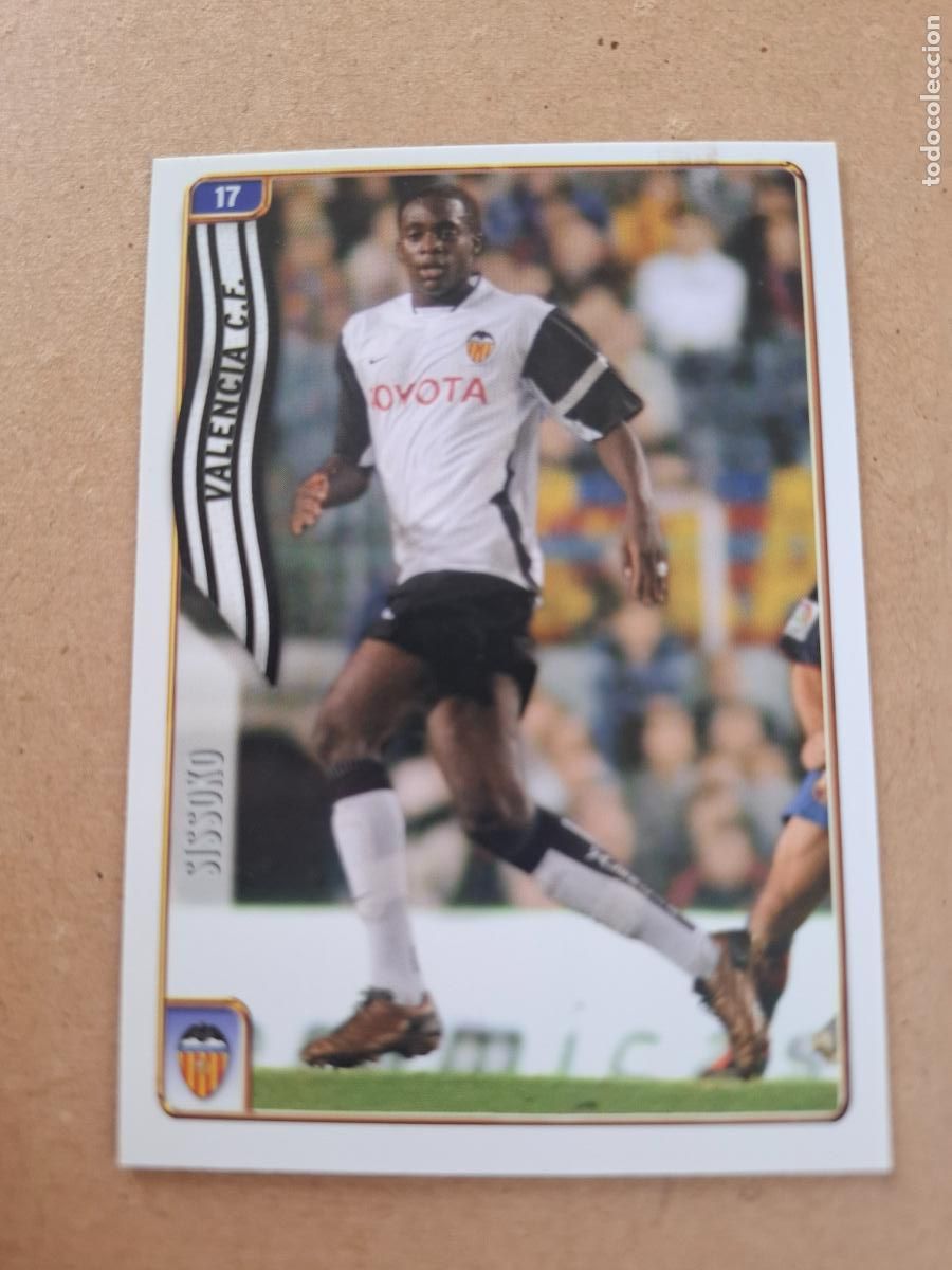 Cromos de f&uacute;tbol: MUNDICROMO 2004 2005 04 05 - 17 SISSOKO ( CORREGIDO ) - VALENCIA CF