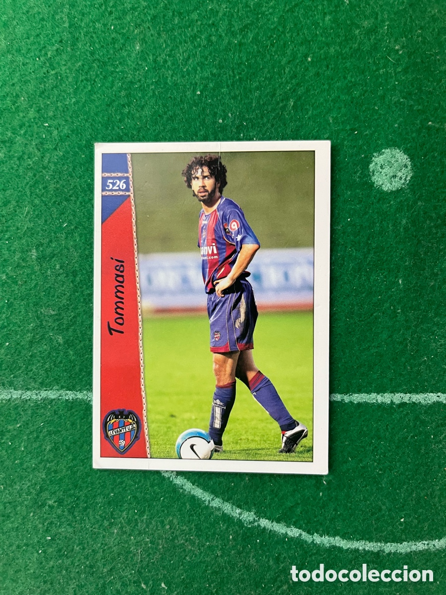 Cromos de f&uacute;tbol: 526 TOMMASI LEVANTE LAS FICHAS DE LA LIGA 2006 2007 MUNDICROMO