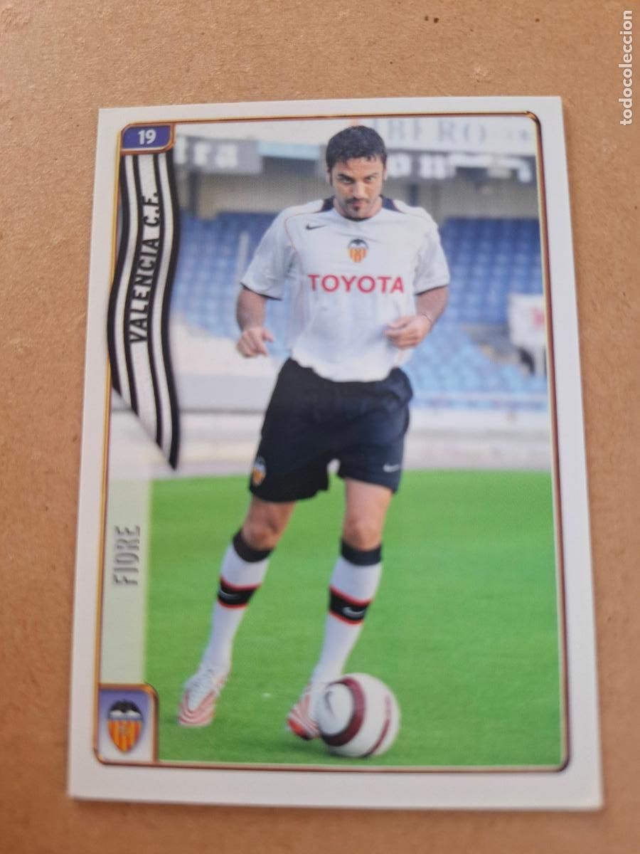 Cromos de f&uacute;tbol: MUNDICROMO 2004 2005 04 05 - 19 FIORE - VALENCIA CF