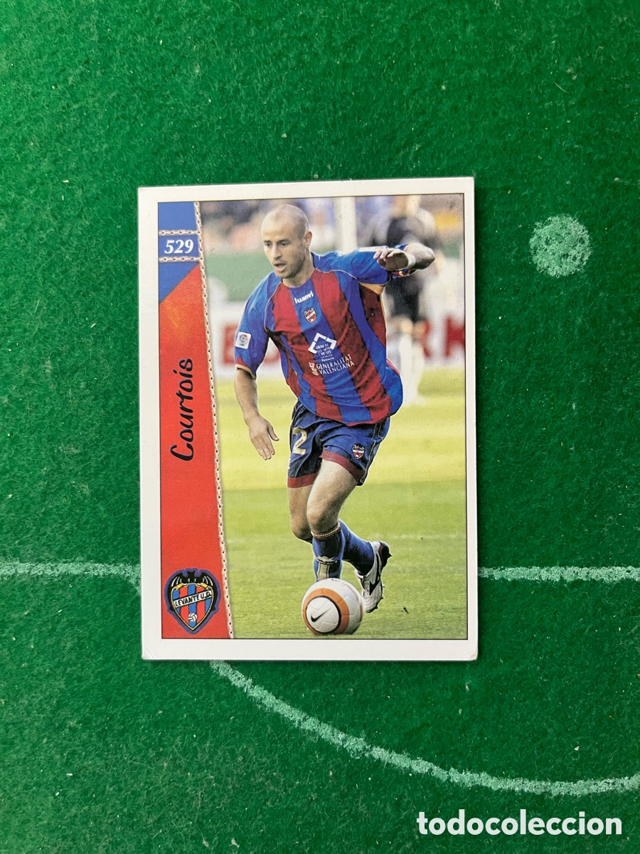 Cromos de f&uacute;tbol: 529 COURTOIS LEVANTE LAS FICHAS DE LA LIGA 2006 2007 MUNDICROMO