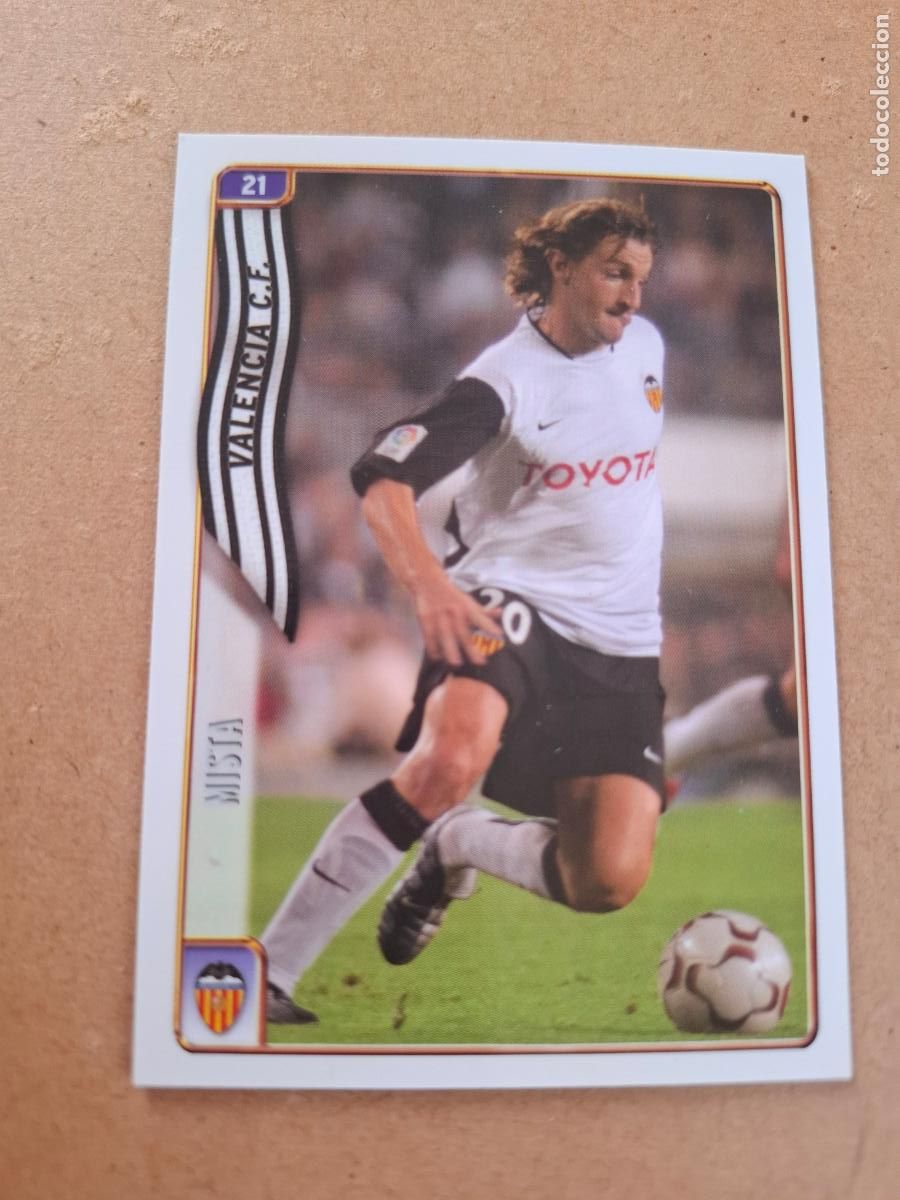 Fu&szlig;ball-Sticker: MUNDICROMO 2004 2005 04 05 - 21 MISTA - VALENCIA CF