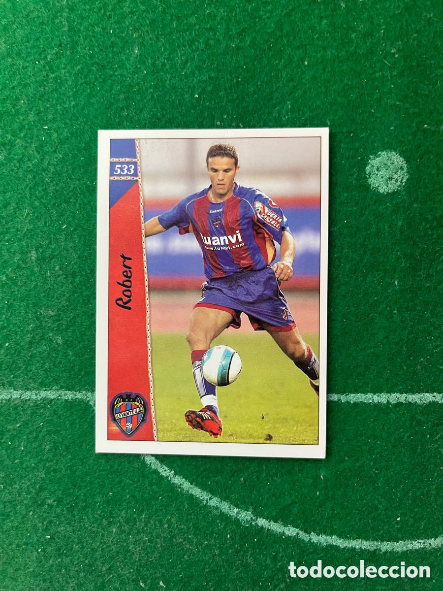 Cromos de Futebol: 533 ROBERT LEVANTE LAS FICHAS DE LA LIGA 2006 2007 MUNDICROMO