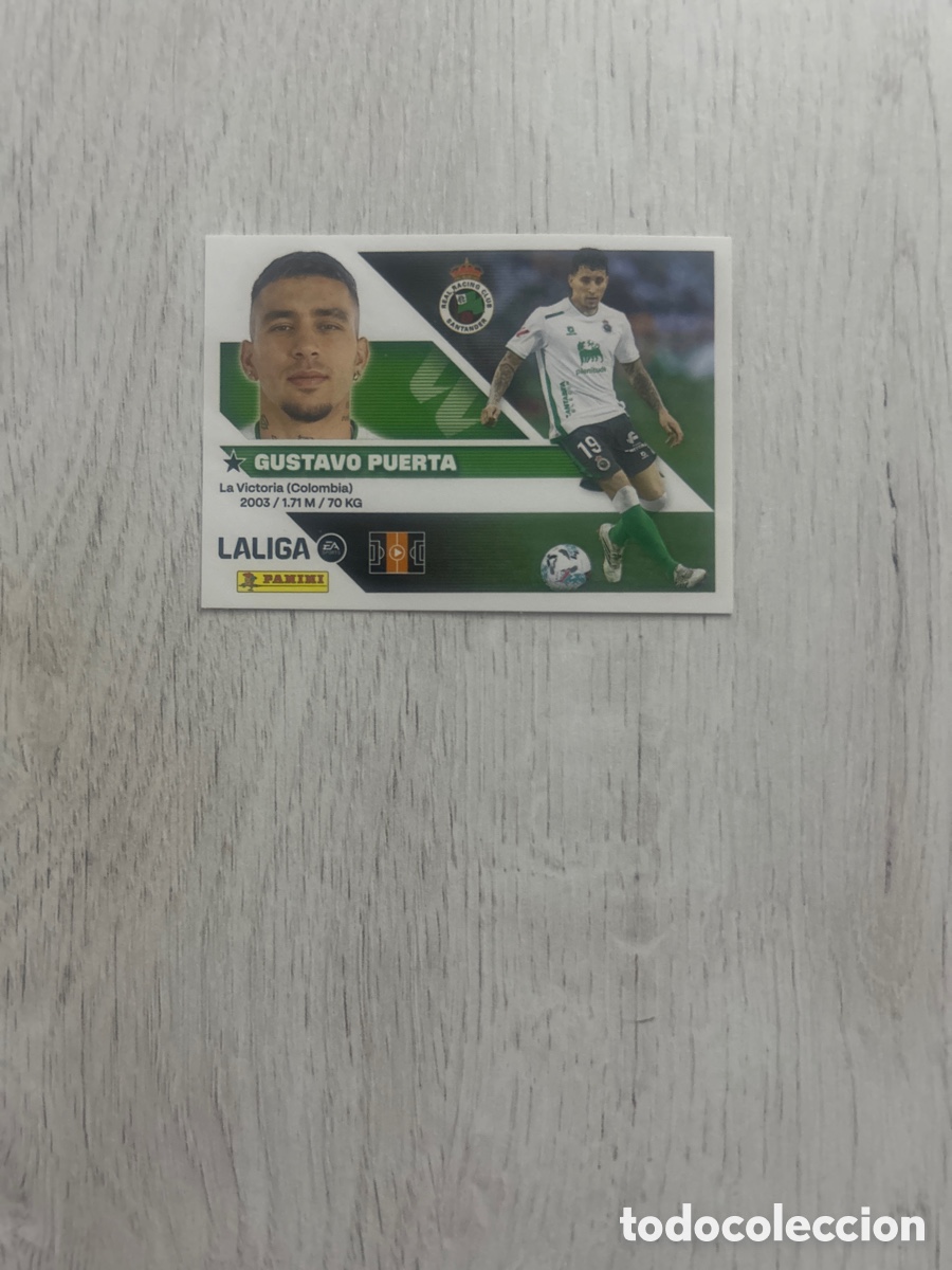 Cromos de Futebol: Gustavo Puerta 12 Racing Liga Este 2026/27 26-27 Panini