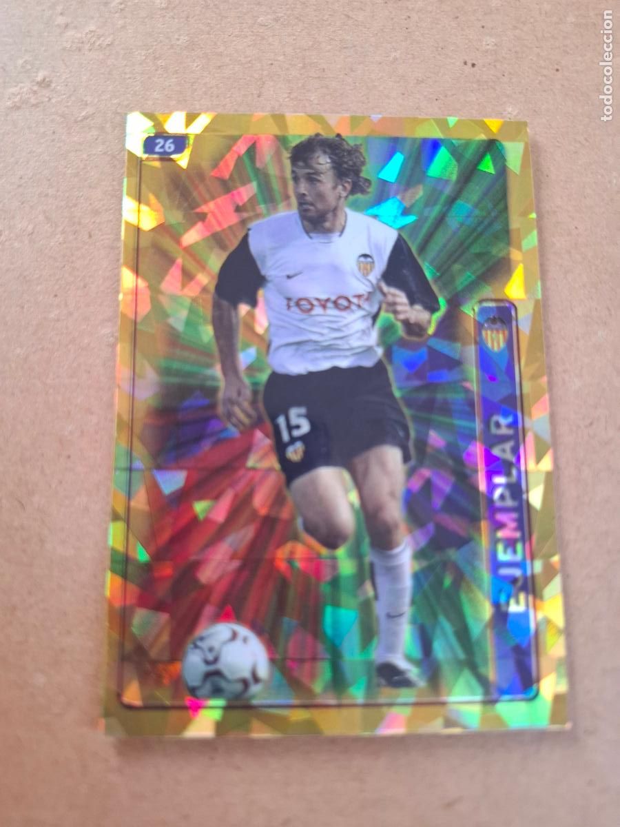 Fu&szlig;ball-Sticker: MUNDICROMO 2004 2005 04 05 - 26 CARBONI ( BRILLO ROMBOS ) - VALENCIA CF