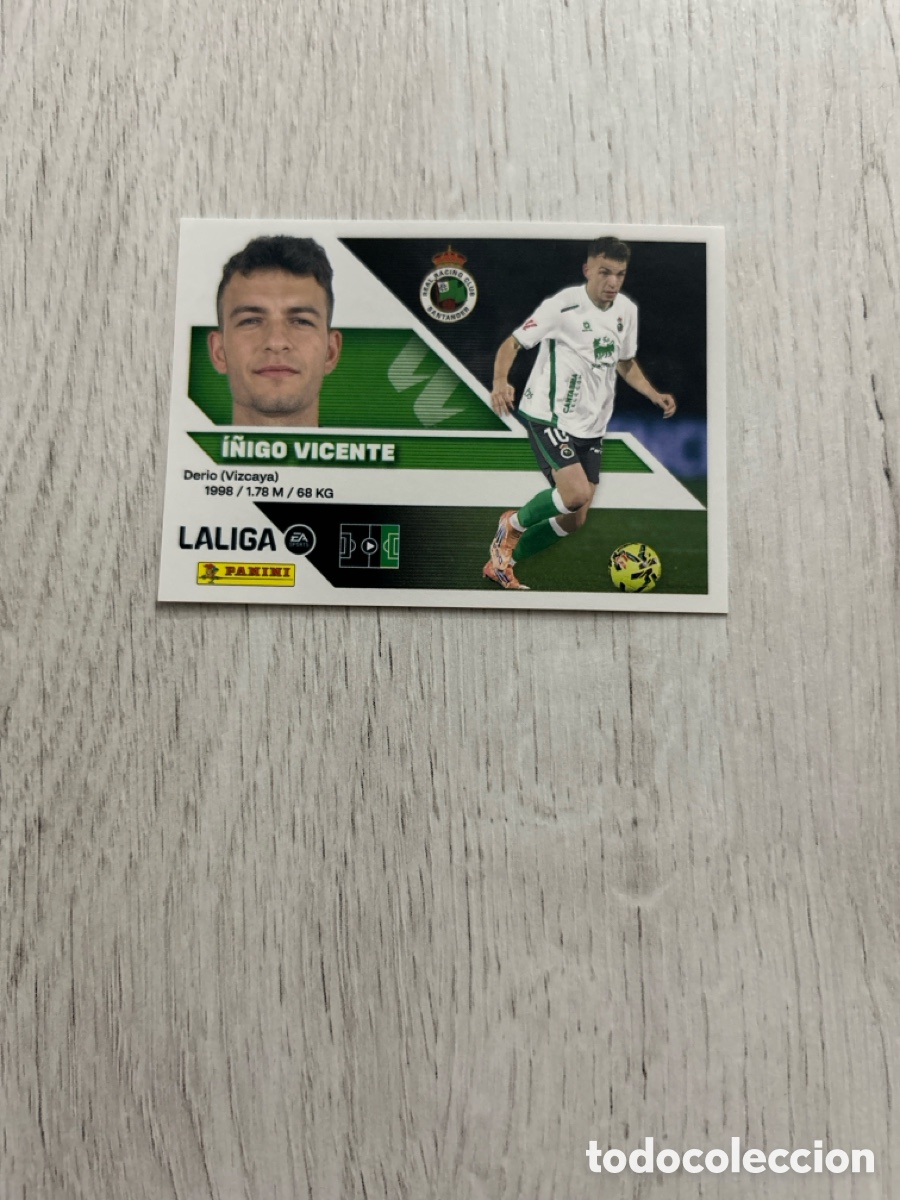 Fu&szlig;ball-Sticker: I&ntilde;igo Vicente 18 Racing Liga Este 2026/27 26-27 Panini