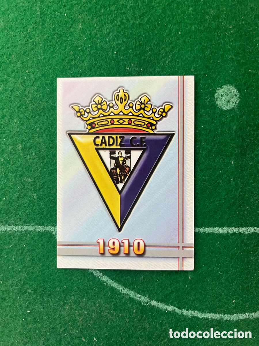 Fu&szlig;ball-Sticker: 551 C&Aacute;DIZ LAS FICHAS DE LA LIGA 2006 2007 MUNDICROMO ESCUDO SEGUNDA DIVISI&Oacute;N