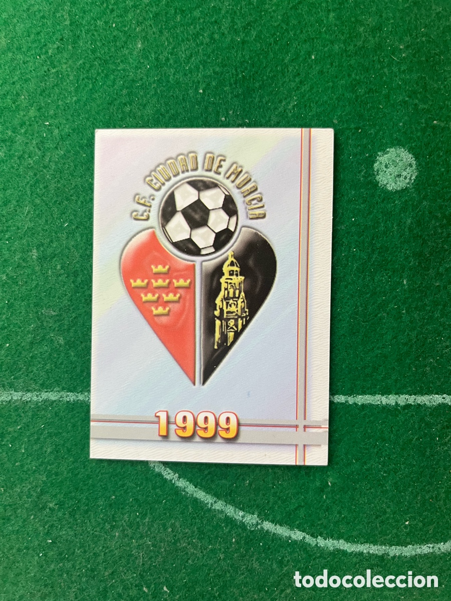 Football Stickers: 553 CIUDAD DE MURCIA LAS FICHAS DE LA LIGA 2006 2007 MUNDICROMO ESCUDO SEGUNDA DIVISI&Oacute;N